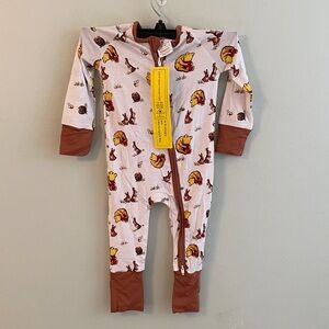 NWOT Cozy Bamboo Bear Print Kids Pajamas